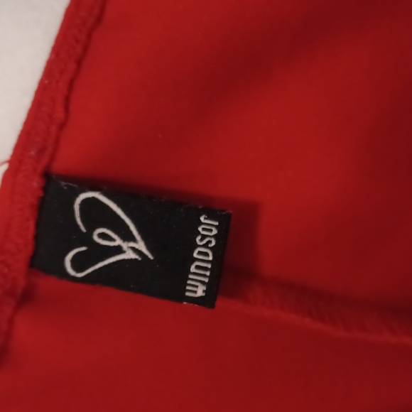 2/$50 Red Bodycon Asymetric Dress - Size Medium - Picture 8 of 9